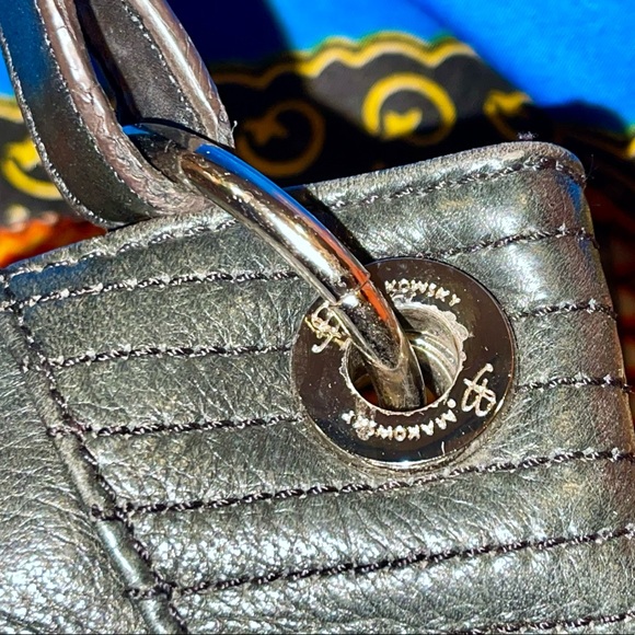 B Makowsky Leather Shoulder Bag - Picture 4 of 12